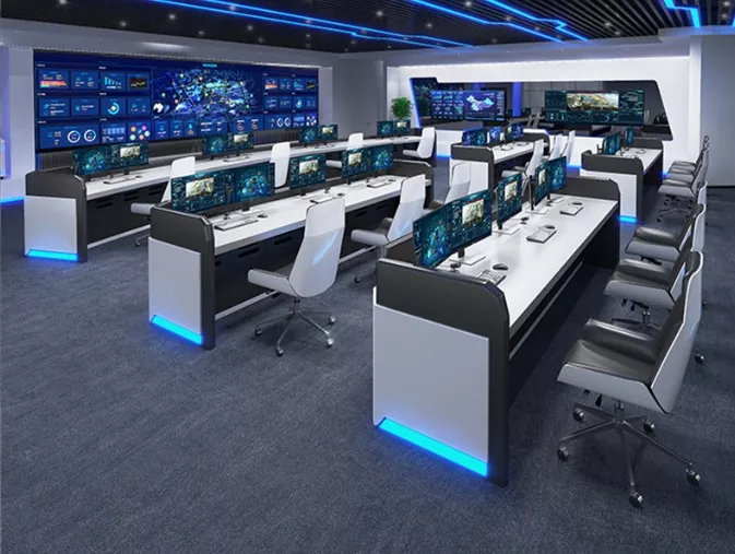 Басқару бөлмесінің бақылау консолі